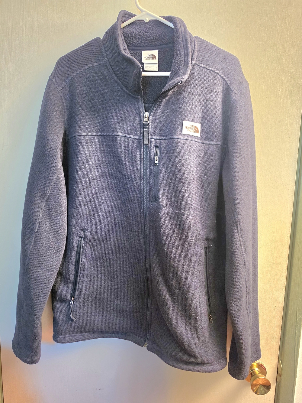 The North Face Gordon Lyons Men's Full-Zip Fleece Jacket - Navy